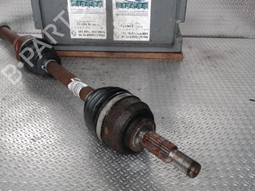 Right front driveshaft RENAULT TWINGO II (CN0_) 1.5 dCi 90 | BP24072636M39 