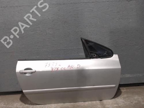 Used Right front door PEUGEOT 307 CC (3B) 2.0 HDi 135 (136 hp) 24076270
