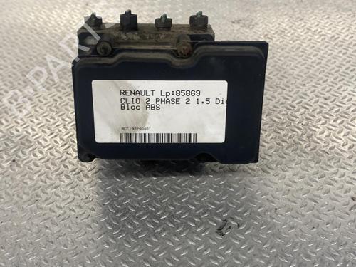 Bremsaggregat ABS RENAULT CLIO II (BB_, CB_) 1.5 dCi (B/CB07) | BP30740281M43