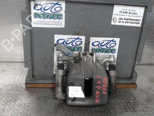 Used Right front brake caliper CITROËN C4 II (NC_) 1.6 HDi 90 (92 hp) 24073200