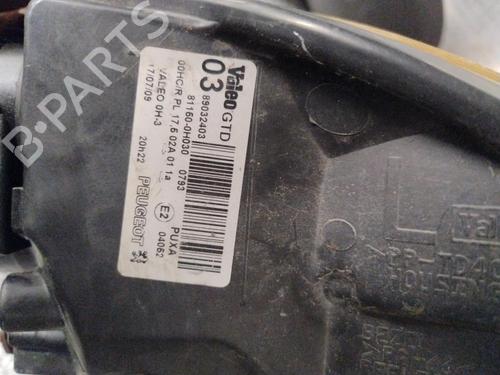 Used Left headlight PEUGEOT 107 (PM_, PN_) 1.0 (68 hp) 29170527