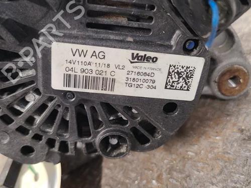 Used Alternator VW POLO VI (AW1, BZ1, AE1) 1.6 TDI (80 hp) 24099116