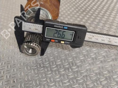 Used Left front driveshaft RENAULT CLIO III (BR0/1, CR0/1) 1.2 16V (BR0P, CR0P) (101 hp) 24061205