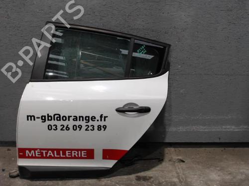 Used Left rear door RENAULT MEGANE III Hatchback (BZ0/1_, B3_) 1.5 dCi (BZ09, BZ0D, BZ1W, BZ29, BZ14) (110 hp) 24091966