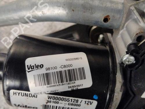 Used Front wiper motor HYUNDAI i20 II (GB, IB) 1.0 T-GDI (101 hp) 29577247