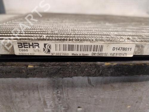 Heater matrix OPEL CORSA D (S07) 1.0 (L08, L68) | BP31266184M63