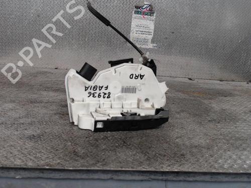 Used Rear right lock SKODA FABIA II (542) 1.2 TDI (75 hp) 24092712