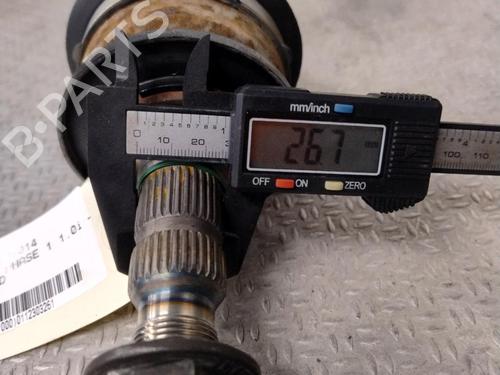 Used Right front driveshaft OPEL ASTRA K (B16) 1.0 Turbo (68) (105 hp) 29601208