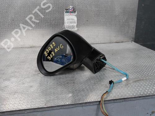 Left mirror PEUGEOT 308 I (4A_, 4C_) 1.6 HDi | BP24093719C26