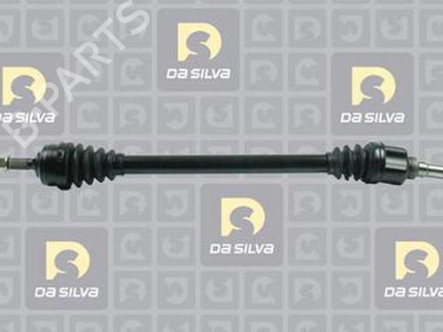 Used Right front driveshaft PEUGEOT 207 (WA_, WC_) 1.4 16V (88 hp) 24081842