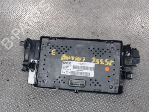 Used Display monitor RENAULT LAGUNA III (BT0/1) 1.5 dCi (BT00, BT0A, BT0T, BT1J) (110 hp) 24080393