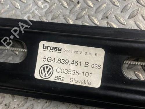 Used Rear left window mechanism VW GOLF VII (5G1, BQ1, BE1, BE2) 1.6 TDI (105 hp) 24100351
