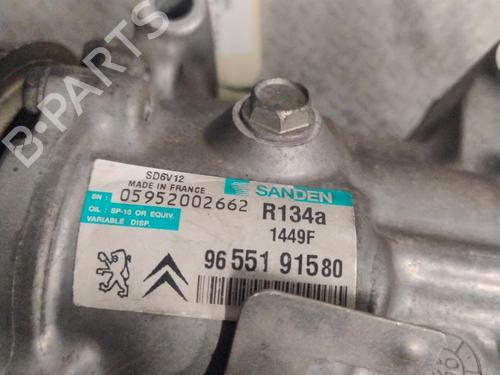 Used AC compressor AC compressor PEUGEOT 206 Hatchback (2A/C) 1.6 HDi 110 (109 hp) 33632393 33632393