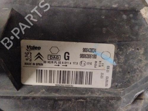 Used Left headlight CITROËN BERLINGO Box Body/MPV (B9) 1.6 HDi / BlueHDi 75 (75 hp) 30164101