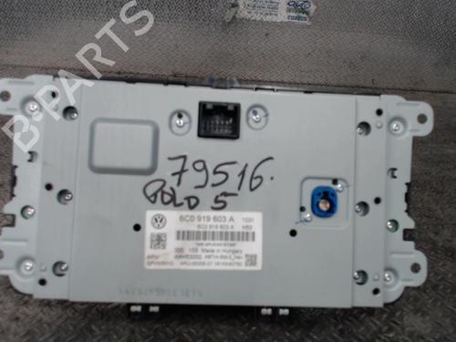 Used Radio VW POLO V (6R1, 6C1) 1.4 TDI (90 hp) 24086879