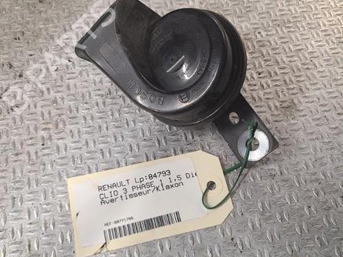 Used Horn RENAULT CLIO III (BR0/1, CR0/1) 1.5 dCi (BR17, CR17) (86 hp) 24098461