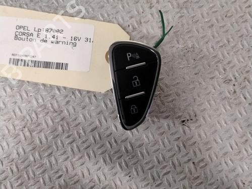 Warning switch OPEL CORSA E (X15) 1.4 (08, 68) | BP26969076I22 