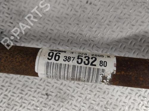 Left front driveshaft PEUGEOT 206 Hatchback (2A/C) 1.4 16V | BP30163996M38