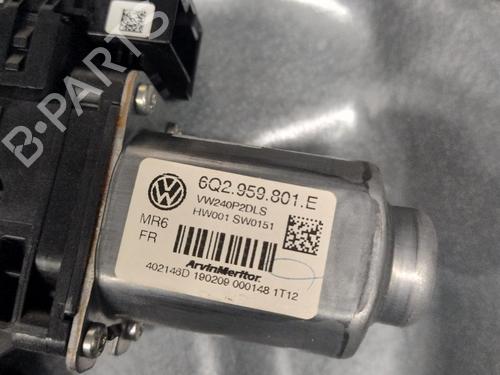 Used Front right window mechanism VW POLO IV (9N_, 9A_) 1.4 TDI (70 hp) 31747371