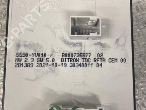 Comando chauffage CITROËN C1 II (PA_, PS_) 1.0 VTi 68 (69 hp) 24094896