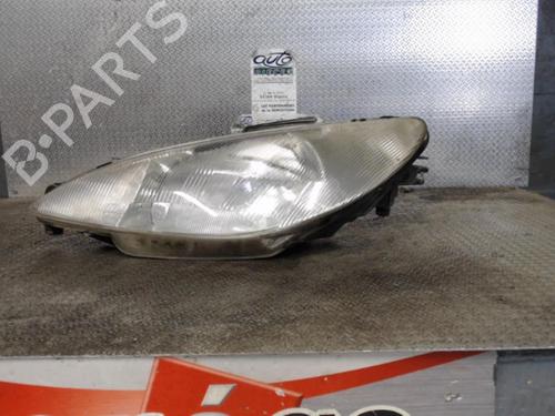 Used Left headlight PEUGEOT 206 Hatchback (2A/C) 1.9 D (69 hp) 24084257