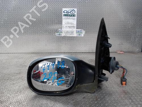 Used Left mirror PEUGEOT 206 Hatchback (2A/C) [1998-2012]  24076774