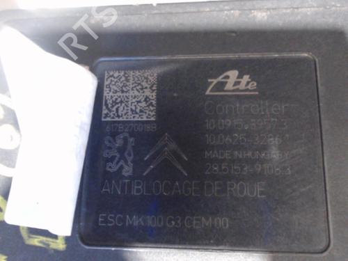 Used ABS pump CITROËN DS3 (SA_) 1.6 HDi 115 (114 hp) 30483716