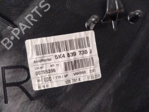 Used Rear right window mechanism VW GOLF VI (5K1) 1.6 TDI (105 hp) 29644499