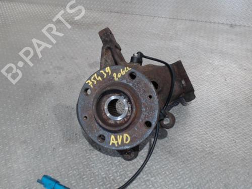 Used Right front steering knuckle Right front steering knuckle PEUGEOT 206 CC (2D) 1.6 16V (2DNFUF, 2DNFUR) (109 hp) 24079131 24079131