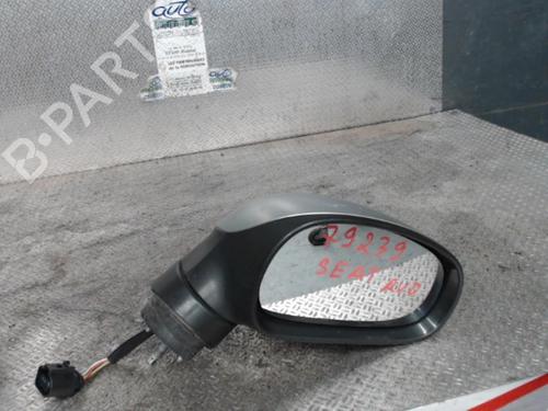 Used Right mirror SEAT LEON (1P1) 2.0 TDI 16V (140 hp) 24085649