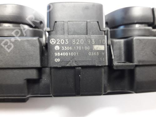 Warning switch MERCEDES-BENZ C-CLASS (W203) C 200 CDI (203.004) | BP22498750I22 