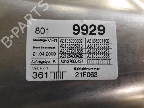 Front right window mechanism MERCEDES-BENZ E-CLASS (W212) E 220 CDI / BlueTEC (212.001, 212.002) | BP22465210C23 