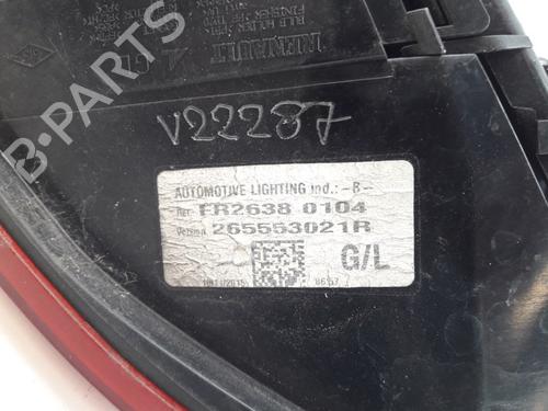 Left taillight RENAULT CLIO IV (BH_) 1.5 dCi 90 | BP22509605C34 