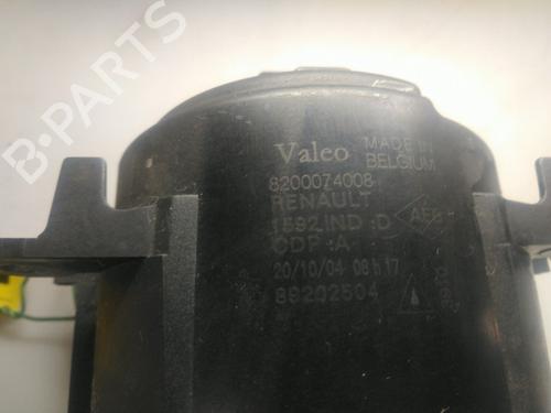 Venstre  foran tåkelykt RENAULT GRAND SCÉNIC II (JM0/1_) 1.9 dCi (JM0G, JM12, JM1G, JM2C) | BP22460027C30 
