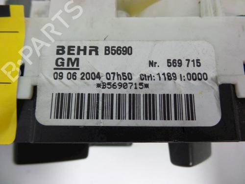 Commande Chauffage OPEL ZAFIRA A MPV (T98) 2.0 DTI 16V (F75) | BP22451775I5