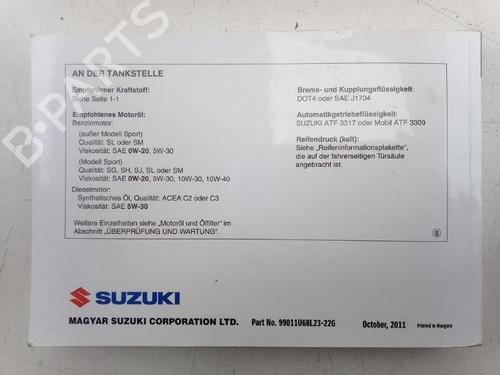 Other SUZUKI SWIFT IV (FZ, NZ) 1.6 (AZG416, AZH416, RS416, ZC32S, ZA32S) | BP28196523O1
