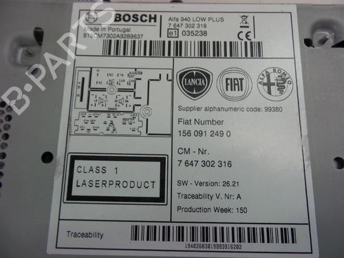 Radio ALFA ROMEO GIULIETTA (940_) 2.0 JTDM (940FXE1A, 940FXG11) | BP22486366E6 