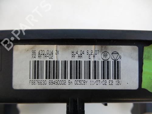 Climate control CITROËN C5 I (DC_) 2.0 HDi (DCRHZB, DCRHZE) | BP22476128I5 