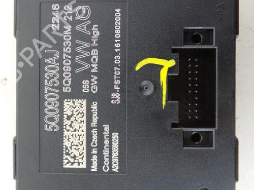 Elektronisk modul SKODA SUPERB III (3V3) 1.6 TDI (120 hp) 22485407