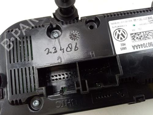 Climate control VW GOLF VII (5G1, BQ1, BE1, BE2) 1.4 TSI | BP29438353I5 