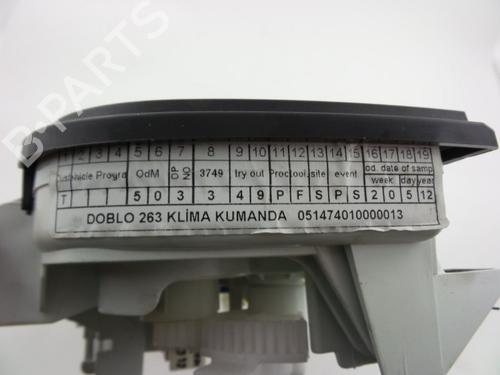 Climate control OPEL COMBO Box Body/MPV (X12) 1.3 CDTI (B05) | BP22470062I5