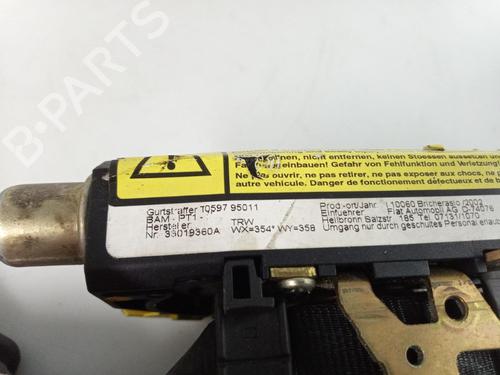 Sikkerhetsbelte foran høyre FIAT STILO (192_) 1.2 16V (192_XA1B) | BP22453802I25 