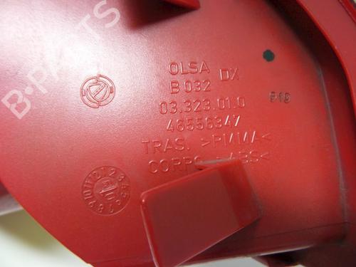 Right taillight ALFA ROMEO 147 (937_) 1.9 JTD (937.AXD1A, 937.BXD1A, 937.AXV1A, 937.BXB1A,... | BP30834845C35