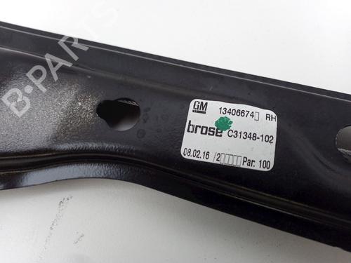 Rudehejsemekanisme Højre foran OPEL ASTRA K (B16) 1.4 Turbo (68) | BP22492434C23 