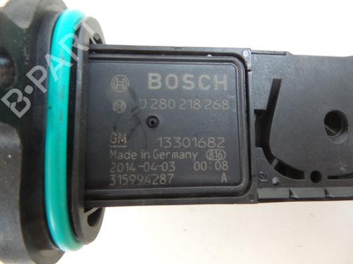 Mass air flow sensor OPEL ZAFIRA TOURER C (P12) 1.6 CDTI (75) | BP22482045M95 