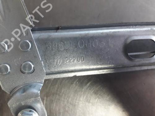 Front right window mechanism PEUGEOT 108 1.0 VTi | BP22478883C23