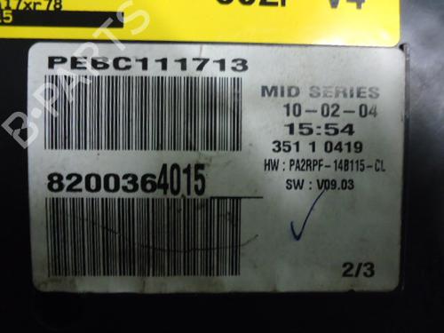 Display monitor RENAULT MEGANE II Estate (KM0/1_) 1.9 dCi (KMRG, KM1G, KM0G, KM2C) | BP22463330C48 