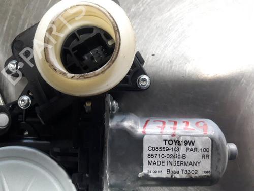 Rear left window mechanism TOYOTA AURIS Estate (_E18_) 1.8 Hybrid (ZWE186_, ZWE186R, ZWE186H) | BP22482534C24 