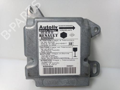 Kollisjonspute styreenhet RENAULT KANGOO (KC0/1_) 1.4 (KC0C, KC0H, KC0B, KC0M) (75 hp) 22501961
