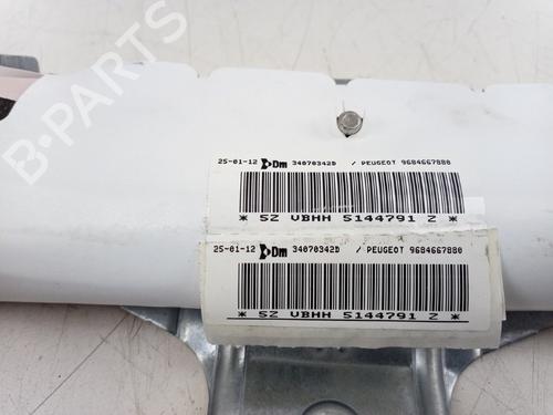 Left curtain airbag PEUGEOT 3008 I MPV (0U_) 2.0 HDi 150 / BlueHDi 150 | BP22494366C11